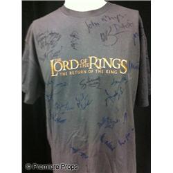 Lord of the Rings Cast Autographed T-Shirt