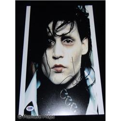 Johnny Depp Autographed Photo