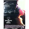 Image 1 : Phantom of the Opera (2004) Movie Adaptation Cast Autographed One Sheet Poster