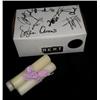 Image 2 : Rent Broadway Musical  Justin Johnston Costume Piece and Cast Autographed Candles