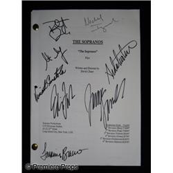 The Sopranos (1999-2007) Cast Autographed Teleplay