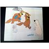 Image 1 : Chilly Willy "Chilly's Cold War" Drawing and Animation Cels