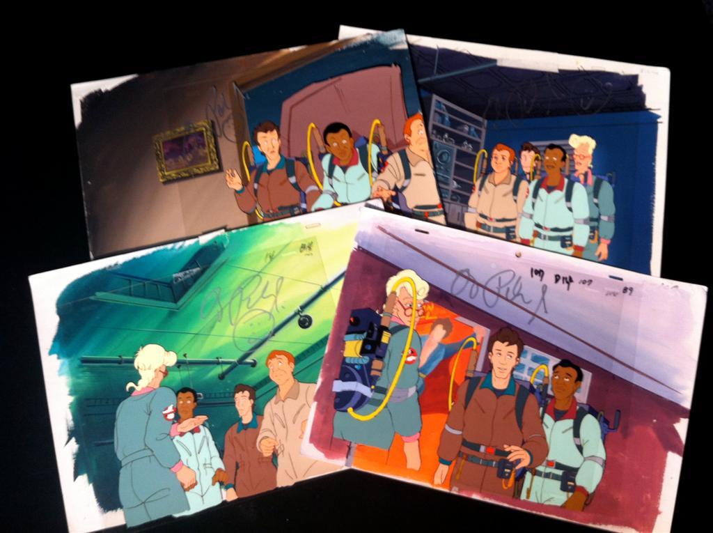 Ghostbusters Animation Ghostbusters (1986) Animated Series Cels