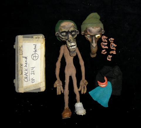 The PJ's Animated Series (1999 - 2002) "Smokey" Stop Motion Figure