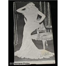 Mae West Autographed Photo