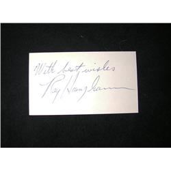 Ray Harryhausen Autograph