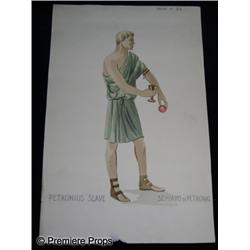 Quo Vadis (1951) Original Costume Sketch