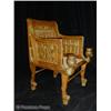 Image 2 : The Ten Commandments (1956) Egyptian Royal Chair