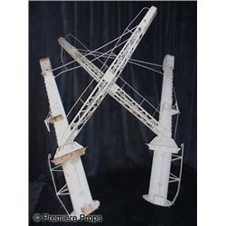 Tora! Tora! Tora! (1970) Miniature Cranes from USS West Virginia Model