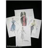 Image 1 : Edith Head Costumes Sketches from the 1950's