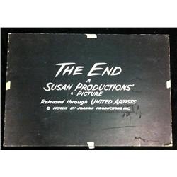 Trapeze (1956) "The End" Title Card