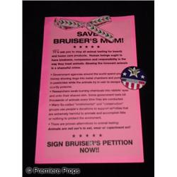 Legally Blonde II: Red, White and Blonde (2003) Prop Petition and Button