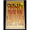 Image 1 : Neil Young: Heart of Gold / Prarie Wind (2006) Rare Poster