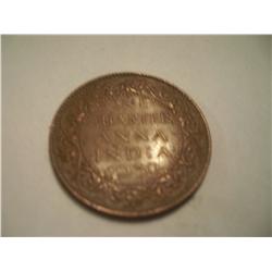 1939 British India 1 Quarter Anna