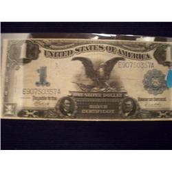 1899 $1 Black Eagle Silver Certificate