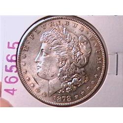 1878-S  Brilliant Silver Morgan Dollar MS63/64