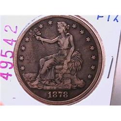 RARE 1878-S Trade Dollar