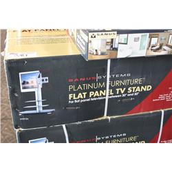 SANUS PFFP2B PLATINUM FLAT PANEL TV STAND