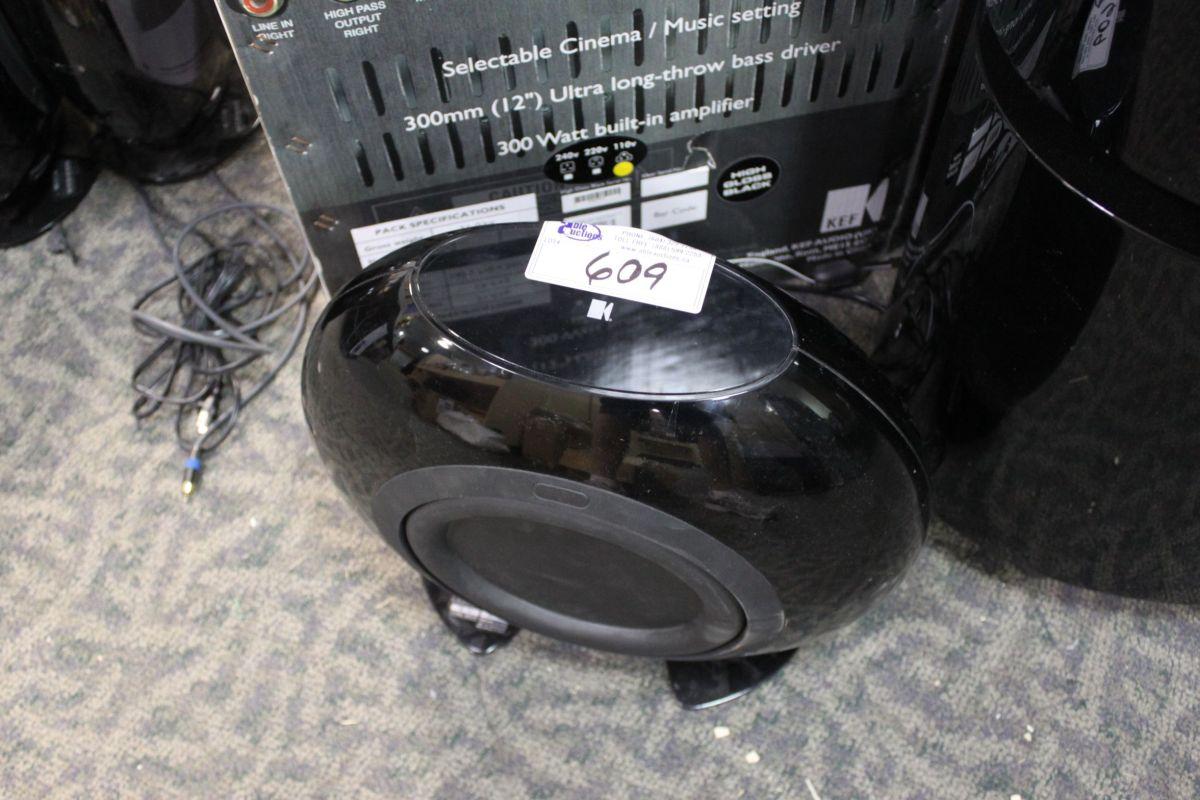 KEF HTB2 POWERED SUBWOOFER OPEN BOX