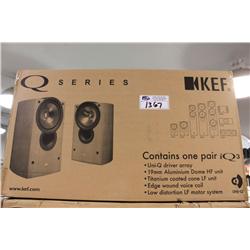 KEF IQ3 PAIR OF STEREO SPEAKERS Able Auctions