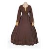 Katharine Hepburn “Jo” brown period dress designed by Walter Plunkett from Little Women