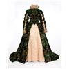 Florence Eldridge green velvet gown and shoes by Walter Plunkett form Mary of Scotland