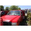 Image 1 : 1999 RED FORD F-350 SUPERDUTY UTILITY TRUCK
