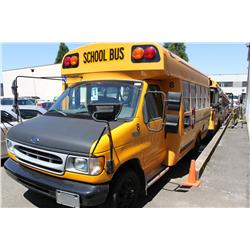 1999 YELLOW FORD E-350 SUPERDUTY SCHOOL BUS