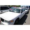Image 1 : 2006 WHITE FORD CROWN VICTORIA POLICE SERIES 4DR