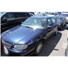 Image 1 : 2001 BLUE CHEVROLET MALIBU SEDAN