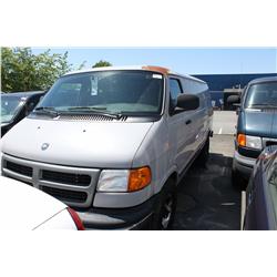 2003 DODGE RAM 1500 CARGO VAN