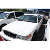 Image 1 : 2007 WHITE FORD CROWN VICTORIA SEDAN