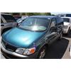 Image 1 : 2002 GREEN PONTIAC MONTANA PASSENGER VAN