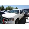 Image 1 : 2007 WHITE CHEVROLET TAHOE SUV
