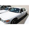 Image 1 : 2008 WHITE FORD CROWN VICTORIA POLICE SERIES 4DR