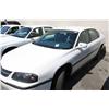 Image 1 : 2003 WHITE CHEVROLET IMPALA 4DR SEDAN