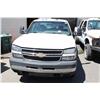 Image 1 : 2007 WHITE CHEVROLET SILVERADO 2500HD 4DR PICK UP
