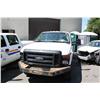Image 1 : 2008 WHITE FORD F-350 SUPERDUTY XL 4DR PICK UP