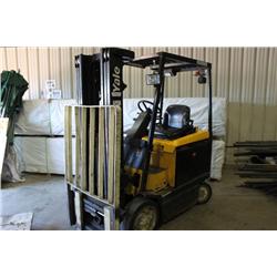 YALE 3 STAGE ELECTRIC FORKLIFT 4000LB