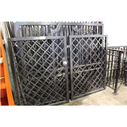 CRISS CROSS METAL GATING SYSTEM