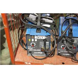 1 MIG WELDER, 1 ARC WELDER & 1 WIRE FEED WELDER