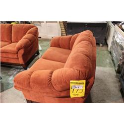 RED COUCH & LOVESEAT
