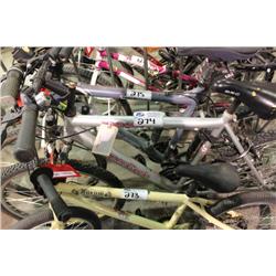 SILVER SUPERCYCLE FRONT SUSPENSION MOUNTAIN BIKE