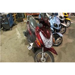 GLOBAL EDGE CYCLE 500 WATT ELECTRIC SCOOTER RED