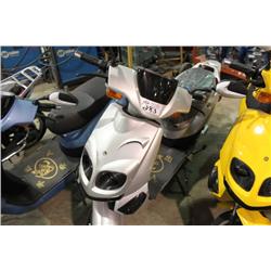 GLOBAL EDGE CYCLE 500 WATT ELECTRIC SCOOTER SILVER