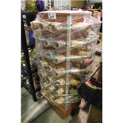 MOBILE RACK OF BRACELETS