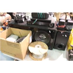 LARGE LOT OF STEREO EQUIPMENT