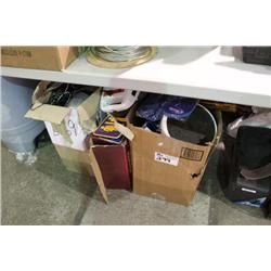 LOT OF ASSORTED HOUSEHOLD ITEMS