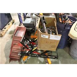 CAR STAND -  MOTORCYCLE STAND -  TRANY STAND & MISC