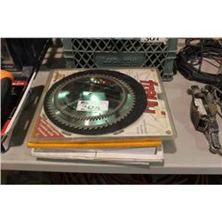 LOT OF SAW BLADES